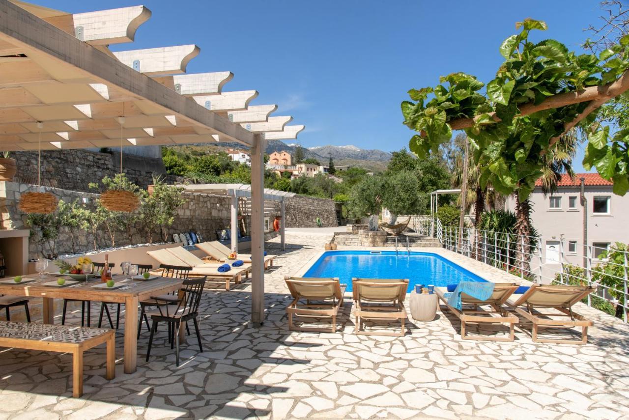 Villa Chrysallis With Heated Pool Georgioupoli Esterno foto