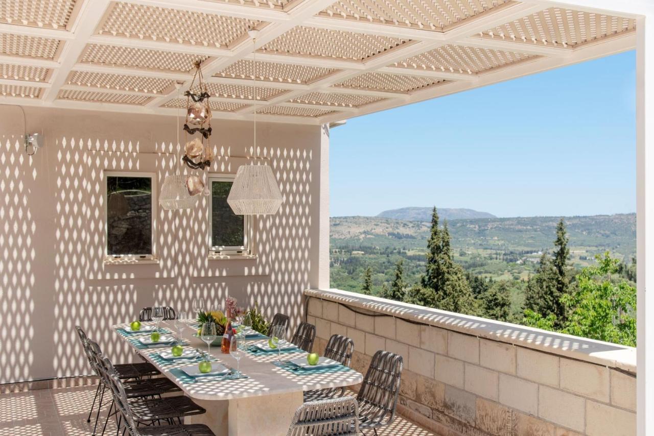 Villa Chrysallis With Heated Pool Georgioupoli Esterno foto